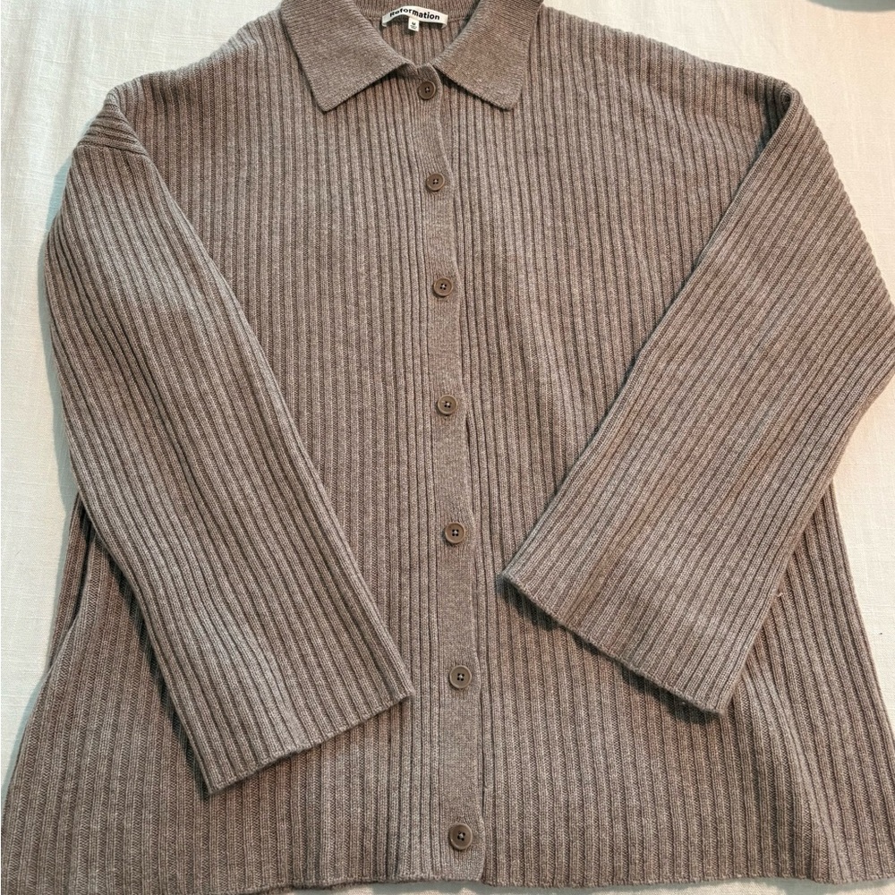 Reformation Fantino Cashmere Cardigan